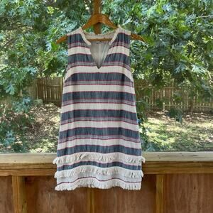 Anthropologie Holding Horses Women's Sleeveless Striped Dress Size 4